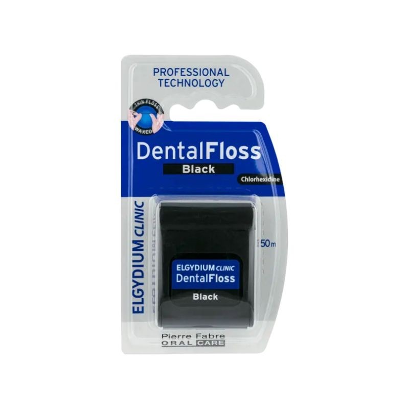Elgydium Clinic Black Fio Dentário 50m
