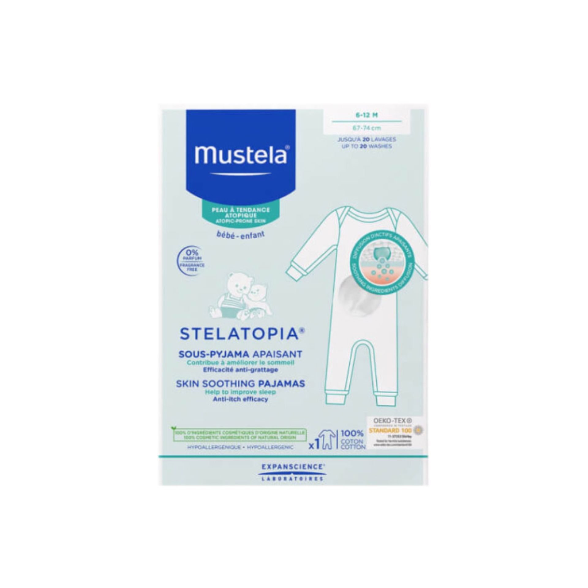 Mustela Bebé Stelatopia Pijama Calmante 6-12M 1unid.