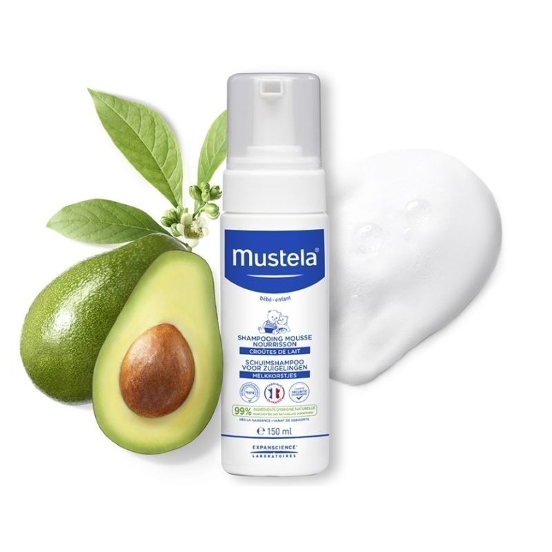 Mustela Bebé Shampoo Espuma Recém-Nascido 150ml