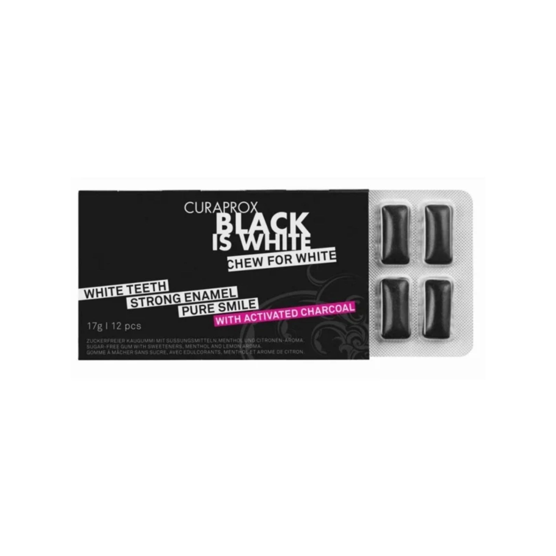 Curaprox BW Exposit Pastilha Elástica x 12