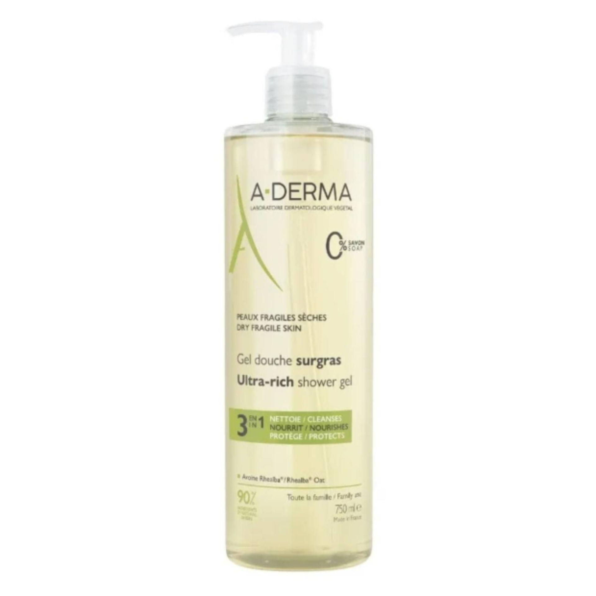 A-Derma Gel Duche Ultra Rico 750ml