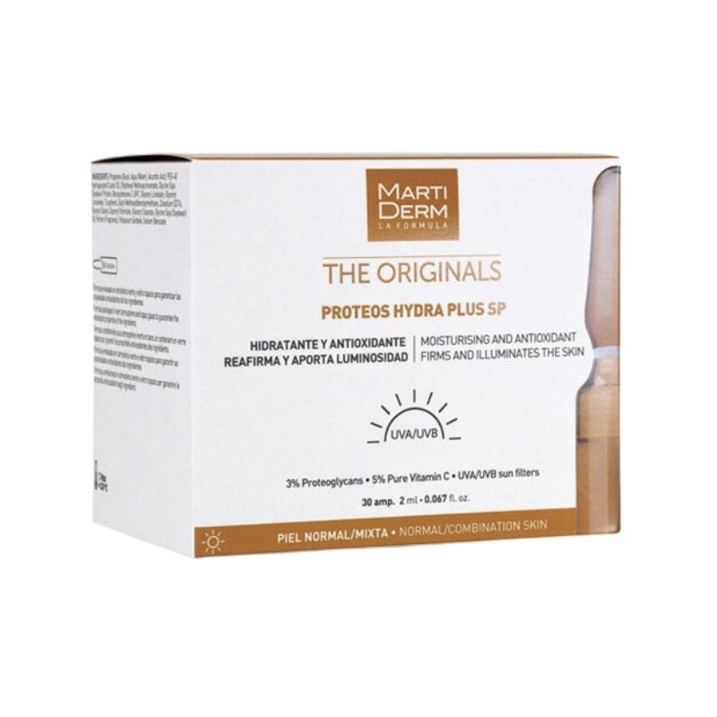 Martiderm The Originals Proteos Hydra Plus SP Ampolas Antioxidantes 30 ampolas