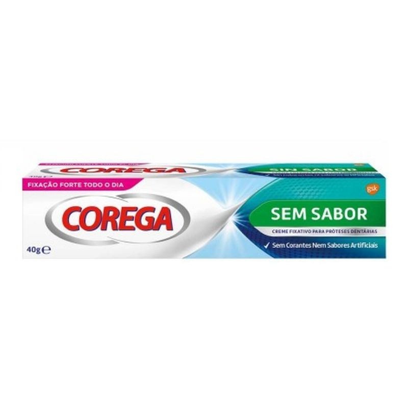 Corega Super Creme Fixação de Próteses sem sabor 40g