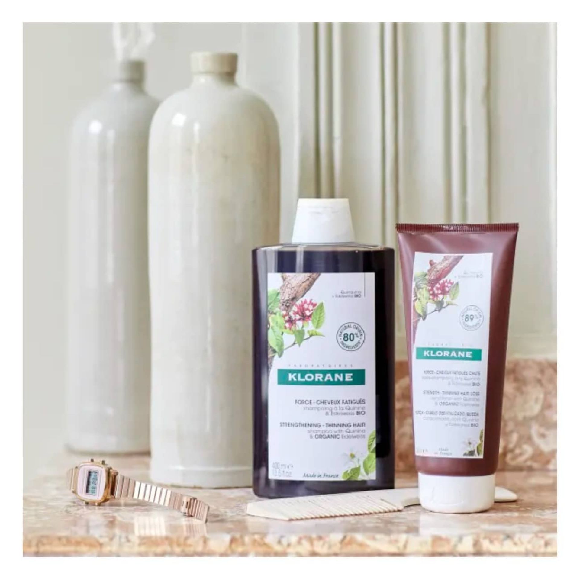 Klorane Quinina Bio Shampoo Fortificante Antiqueda 200ml