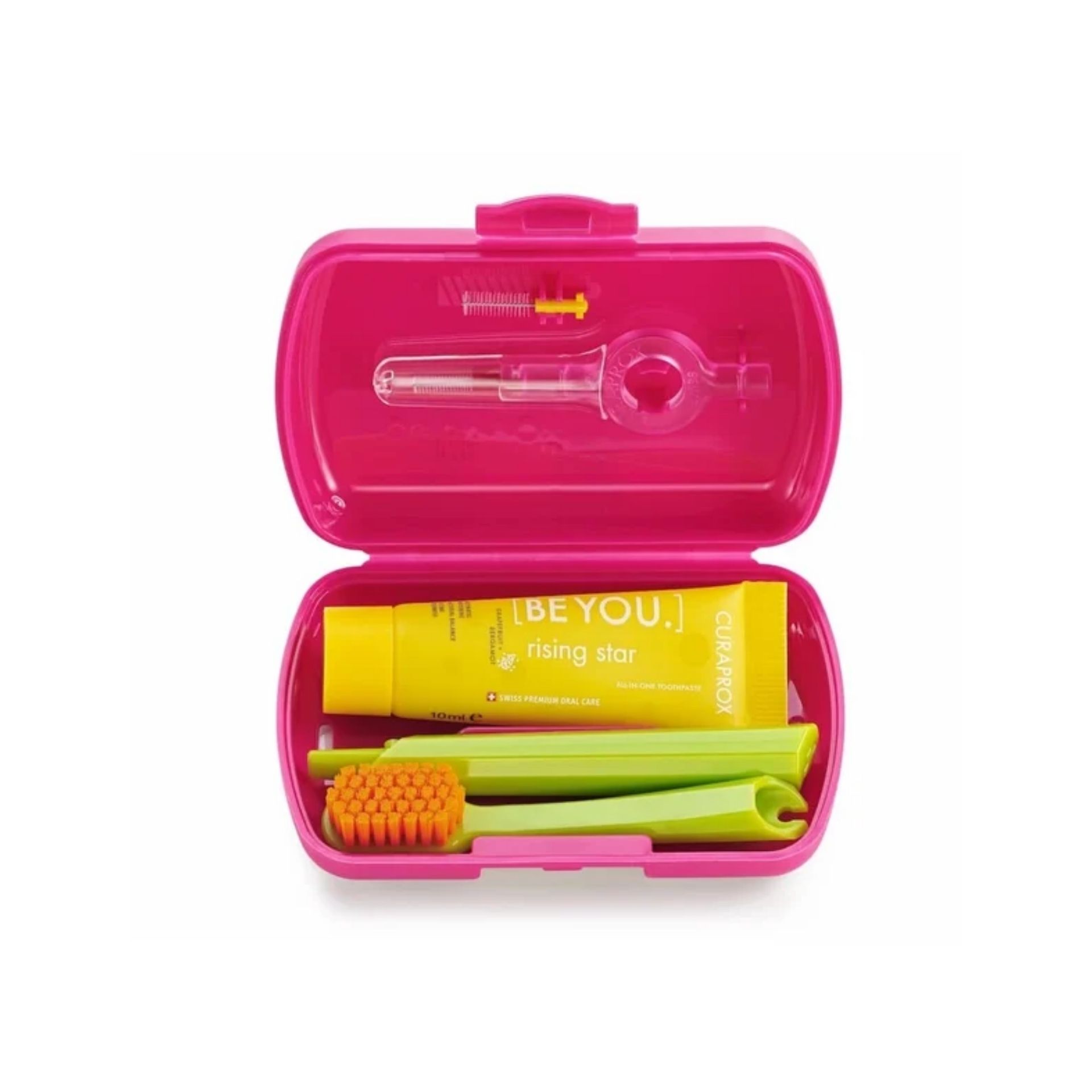 Curaprox Kit Viagem Rising Star Rosa Forte