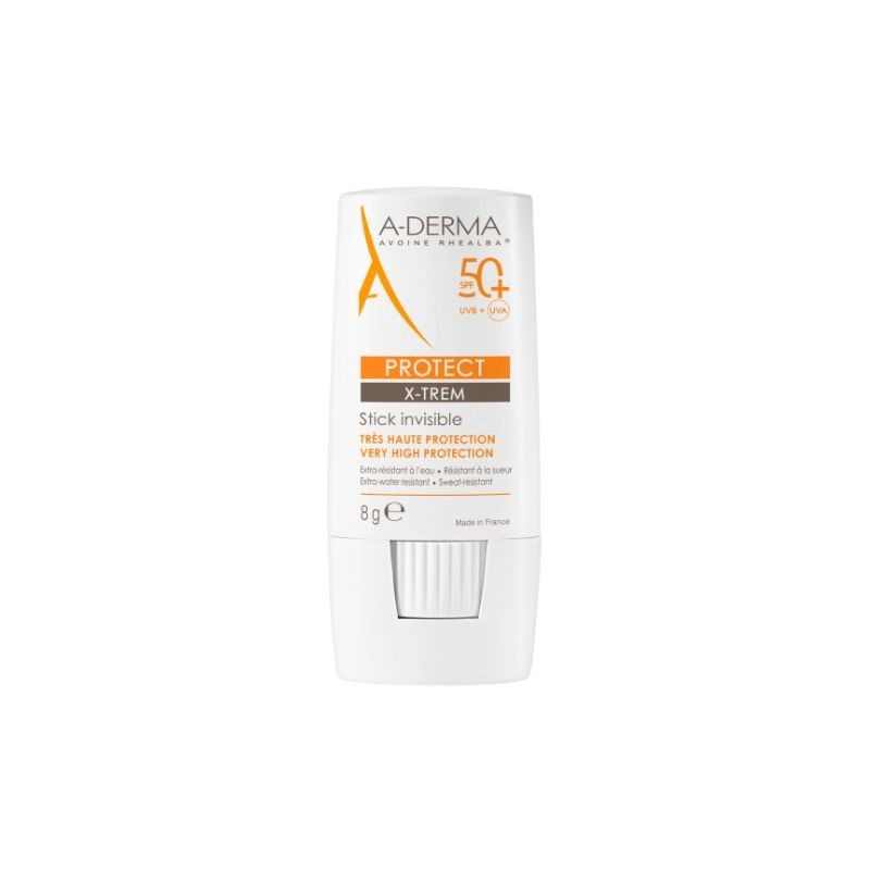 A-derma Protect X-trem Stick Solar Invisível SPF50+ 8g