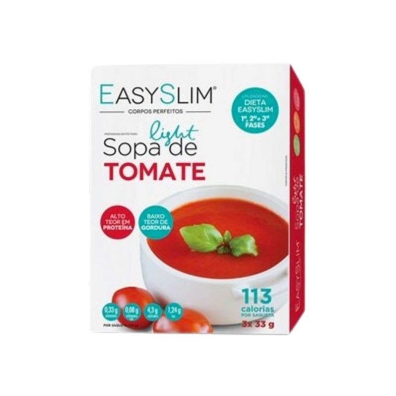 EasySlim Sopa Light de Tomate 3x33g EasySlim Sopa Light de Tomate 3x33g