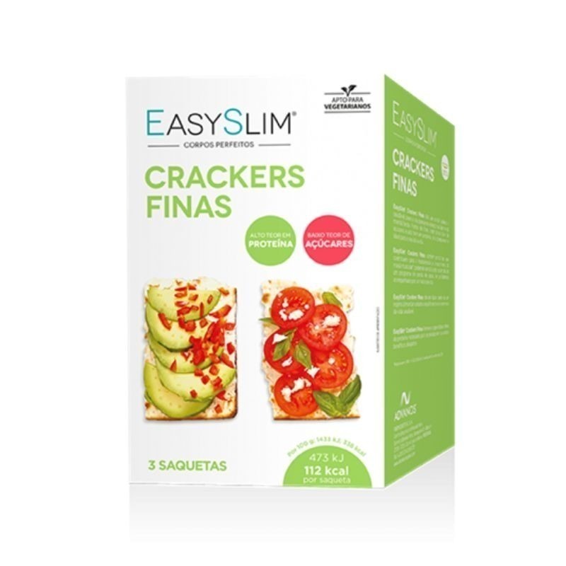 Easyslim Crackers Finas Saquetas 3x33g