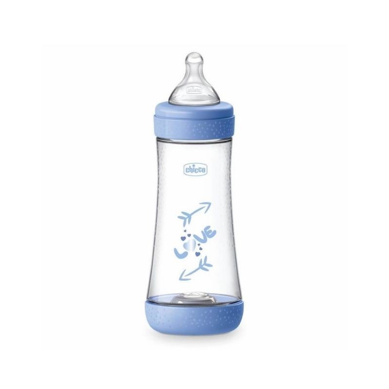 Chicco Perfect5 Biberão Azul +4M 300ml