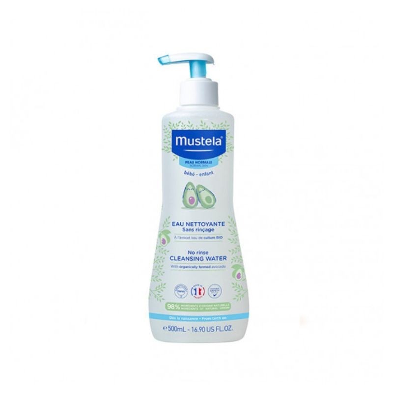 Mustela Água de Limpeza Sem Enxaguamento 500ml