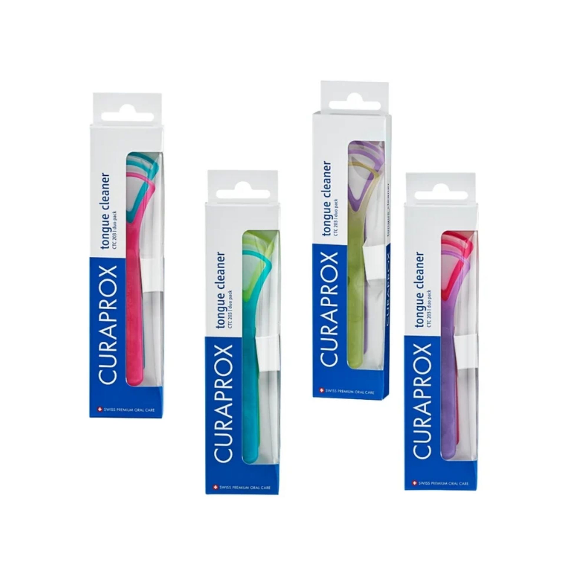 Curaprox Raspador Língua CTC 203 (x2)