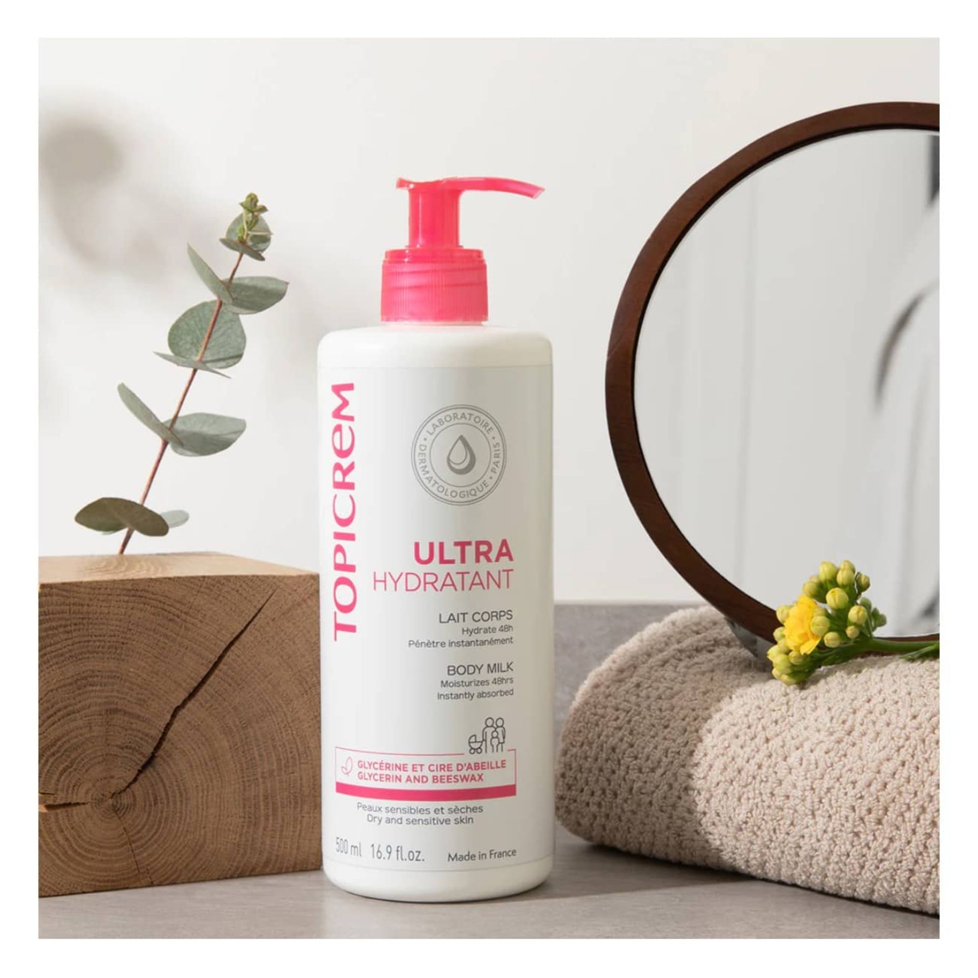 Topicrem Ultra-Hydratant Leite de Corpo 500ml