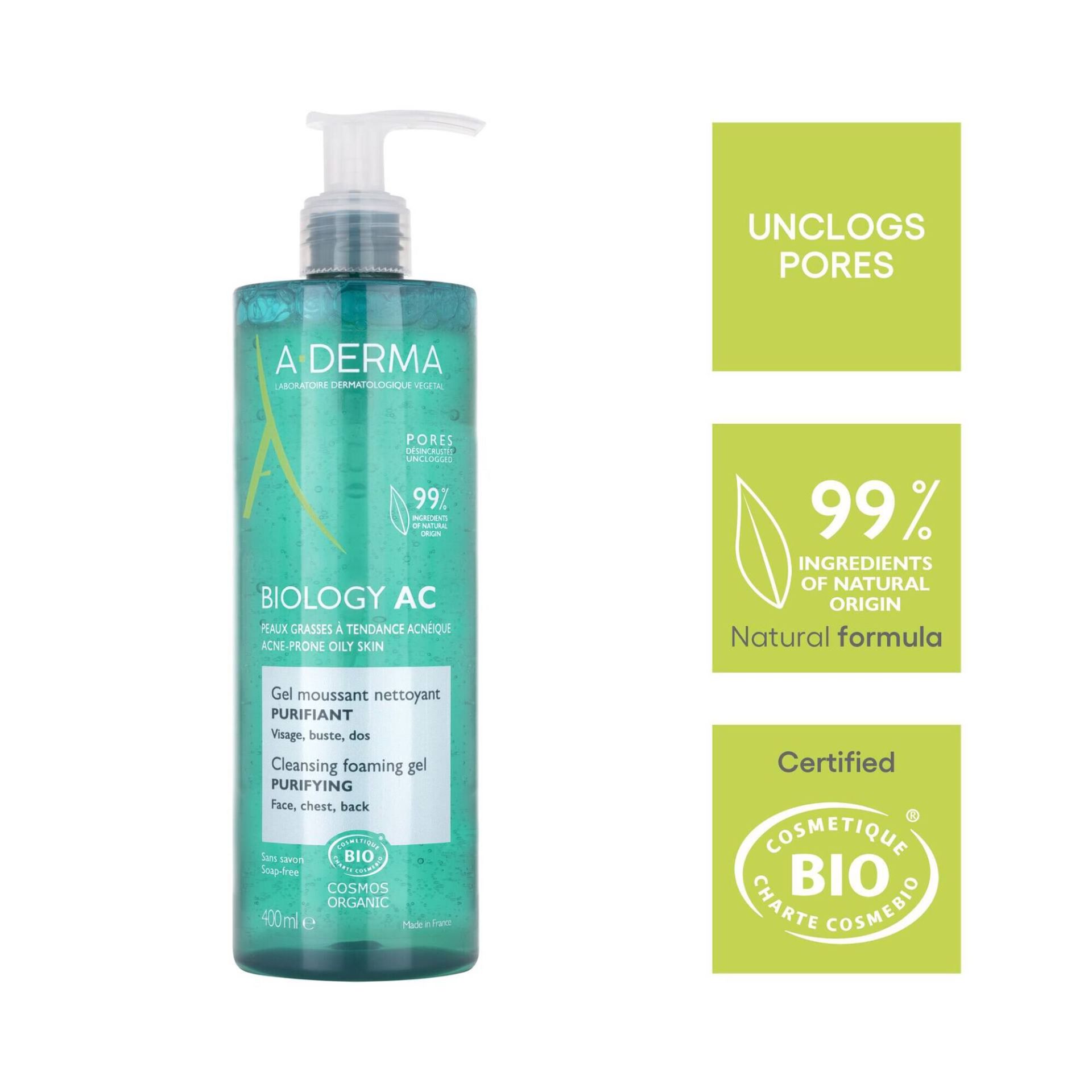 A-Derma Biology AC Gel Espuma 400ml