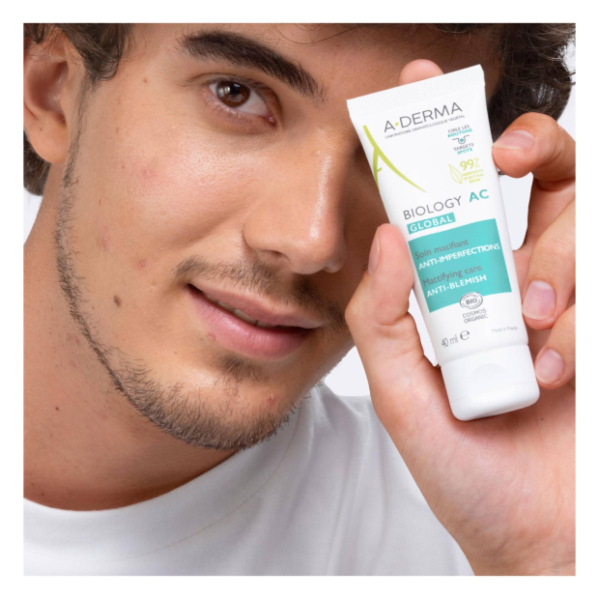 A-Derma Biology AC Fluido Matificante Anti-imperfeições 40ml