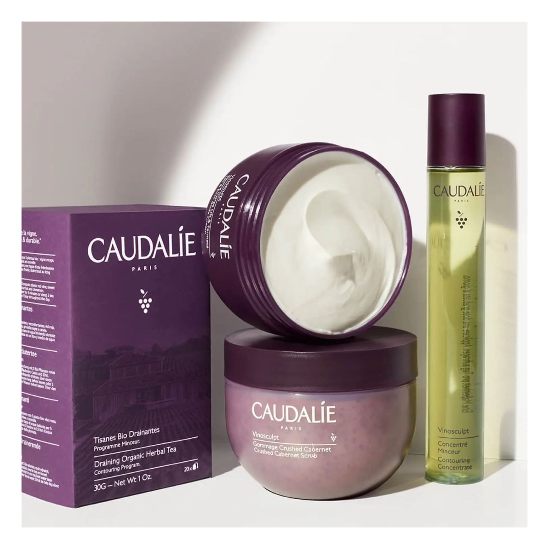 Caudalie Vinosculpt Crushed Cabernet Esfoliante de Corpo 250ml