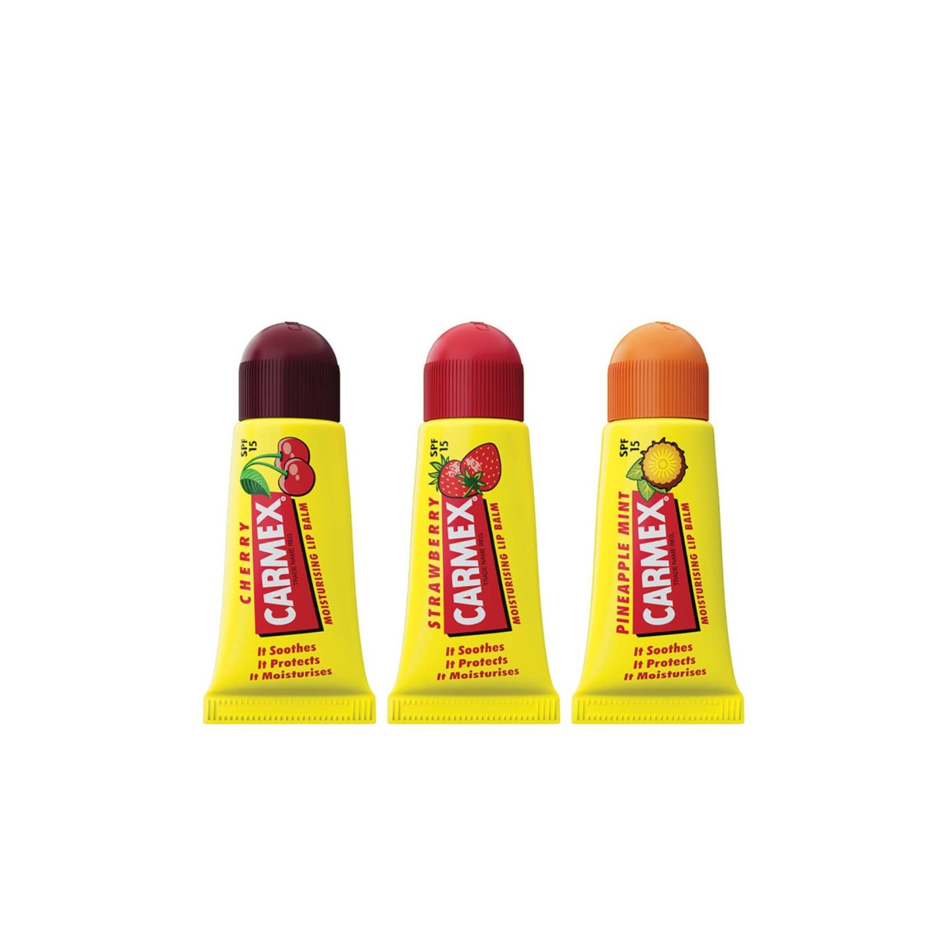 Carmex Minis Pack Bálsamos Labiais 3unid.