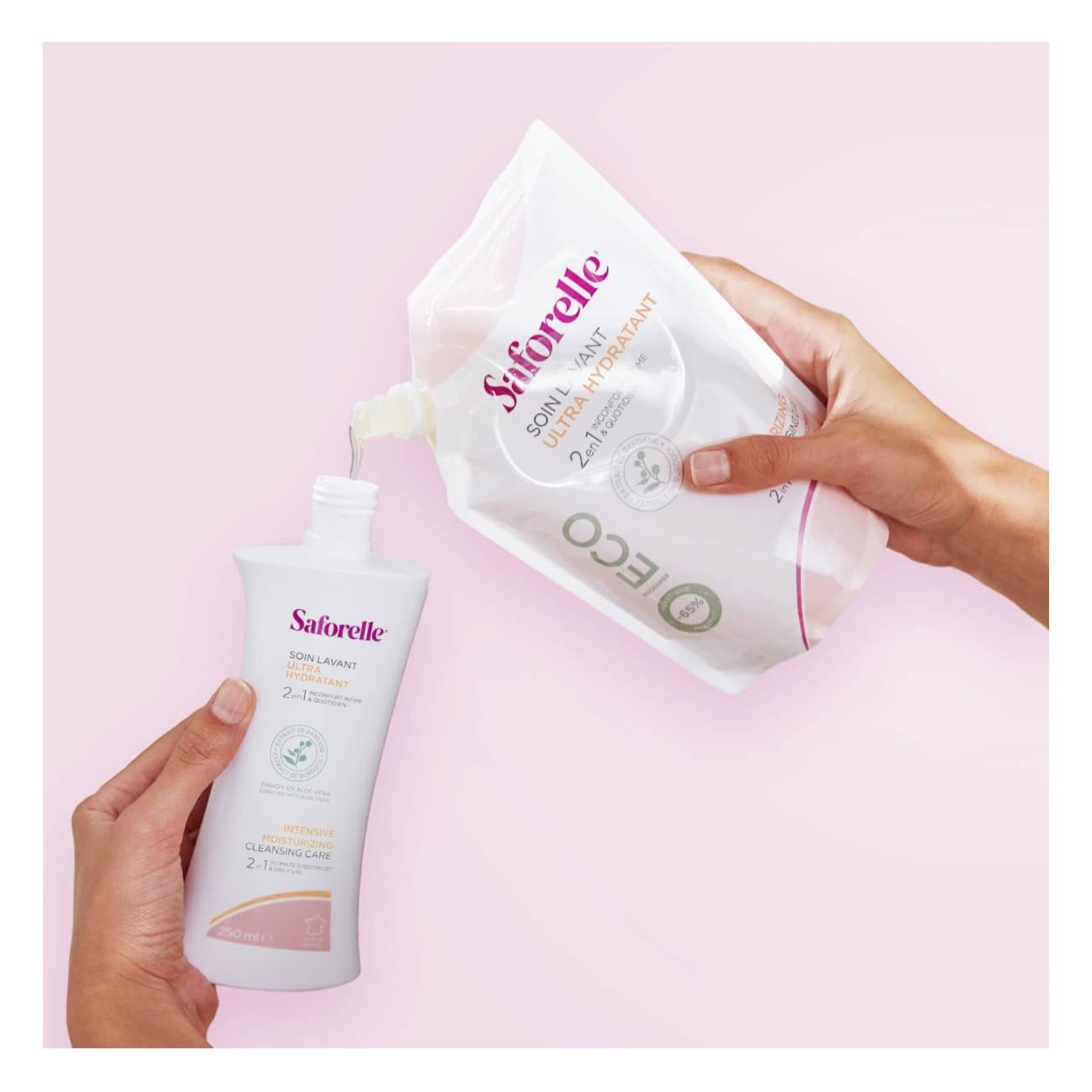 Saforelle Gel Ultra Hidratante Recarga 400ml