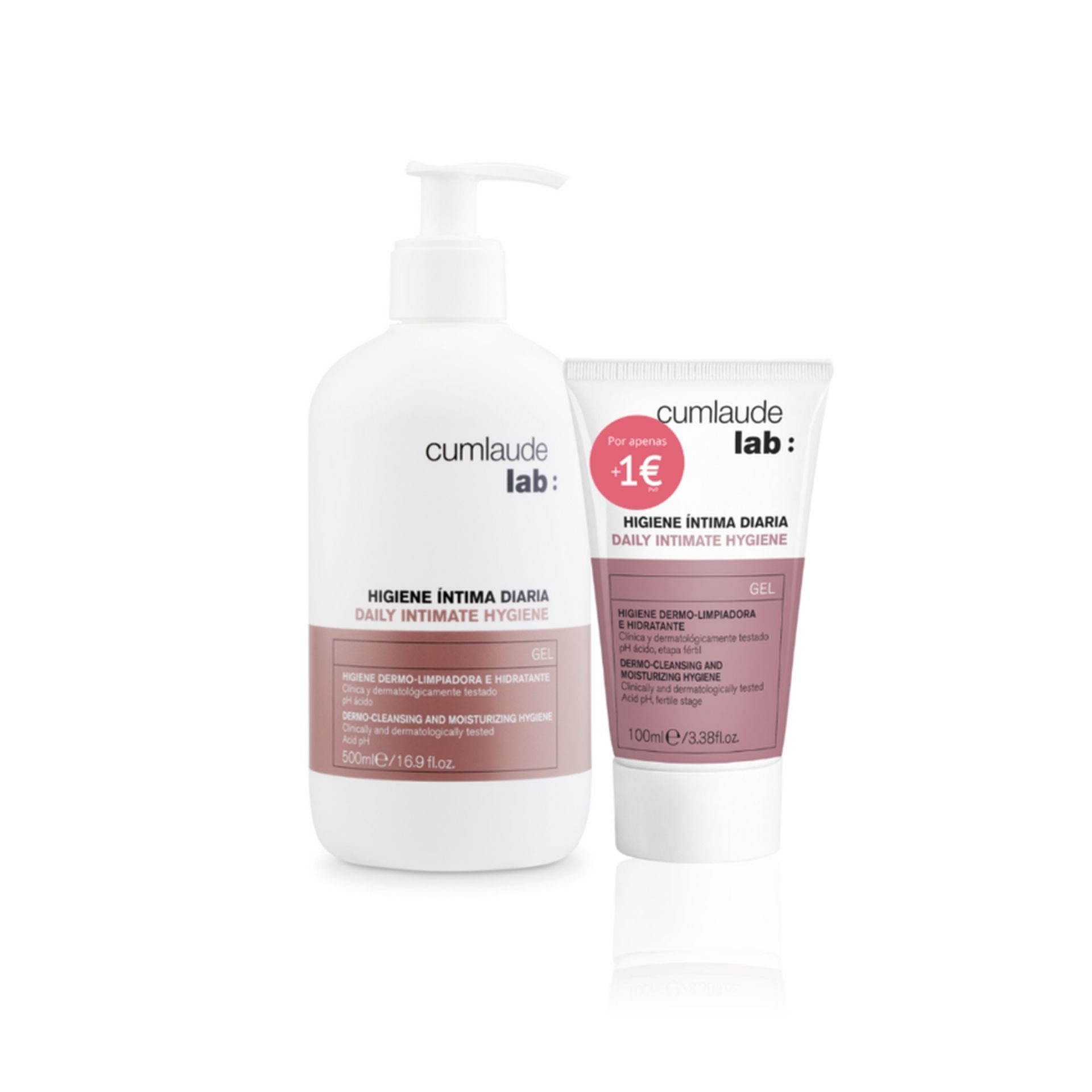 Cumlaude Gel Higiene Íntima Diária 500 ml + 100 ml