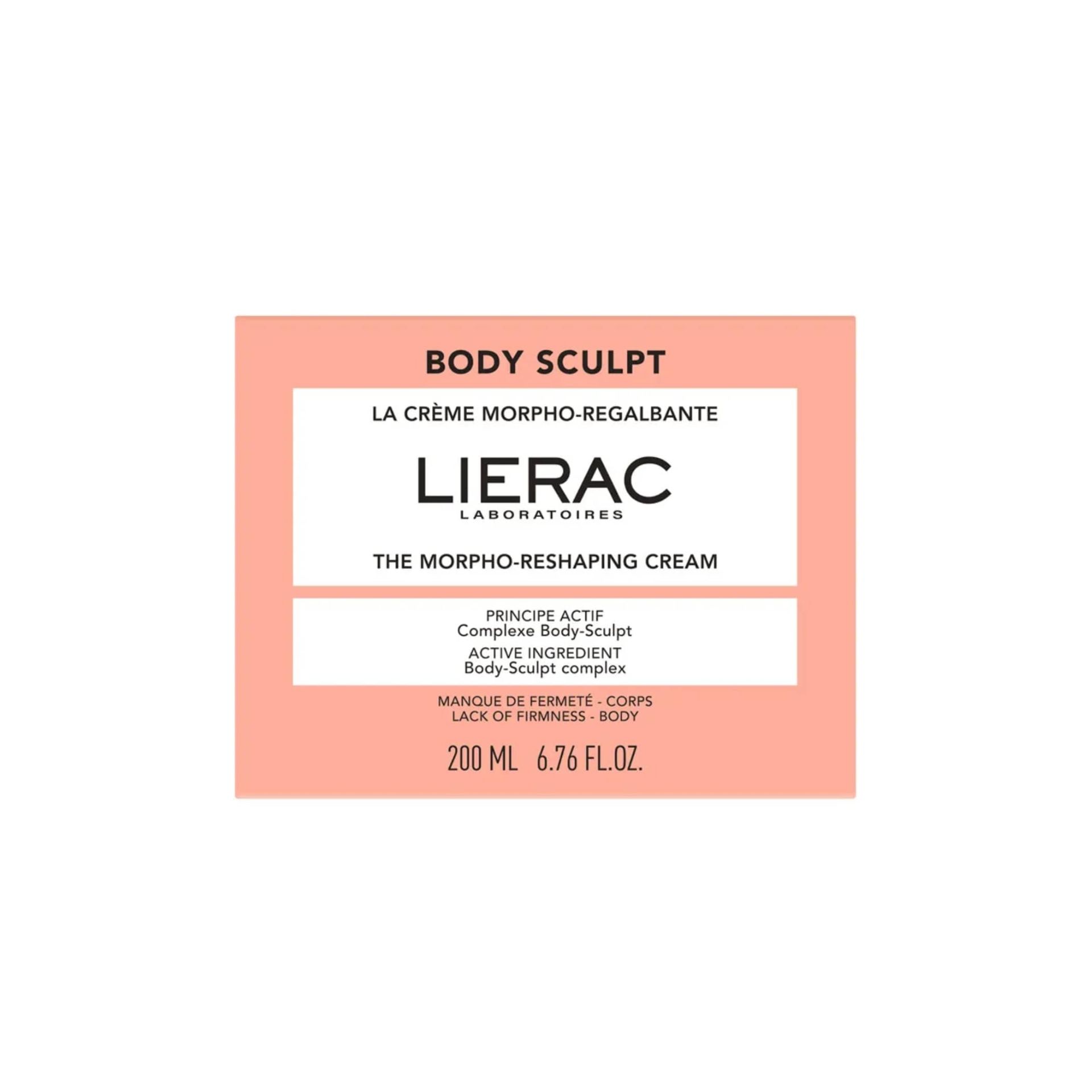 Lierac Body Sculpt Creme Morpho-Adelgaçante 200ml