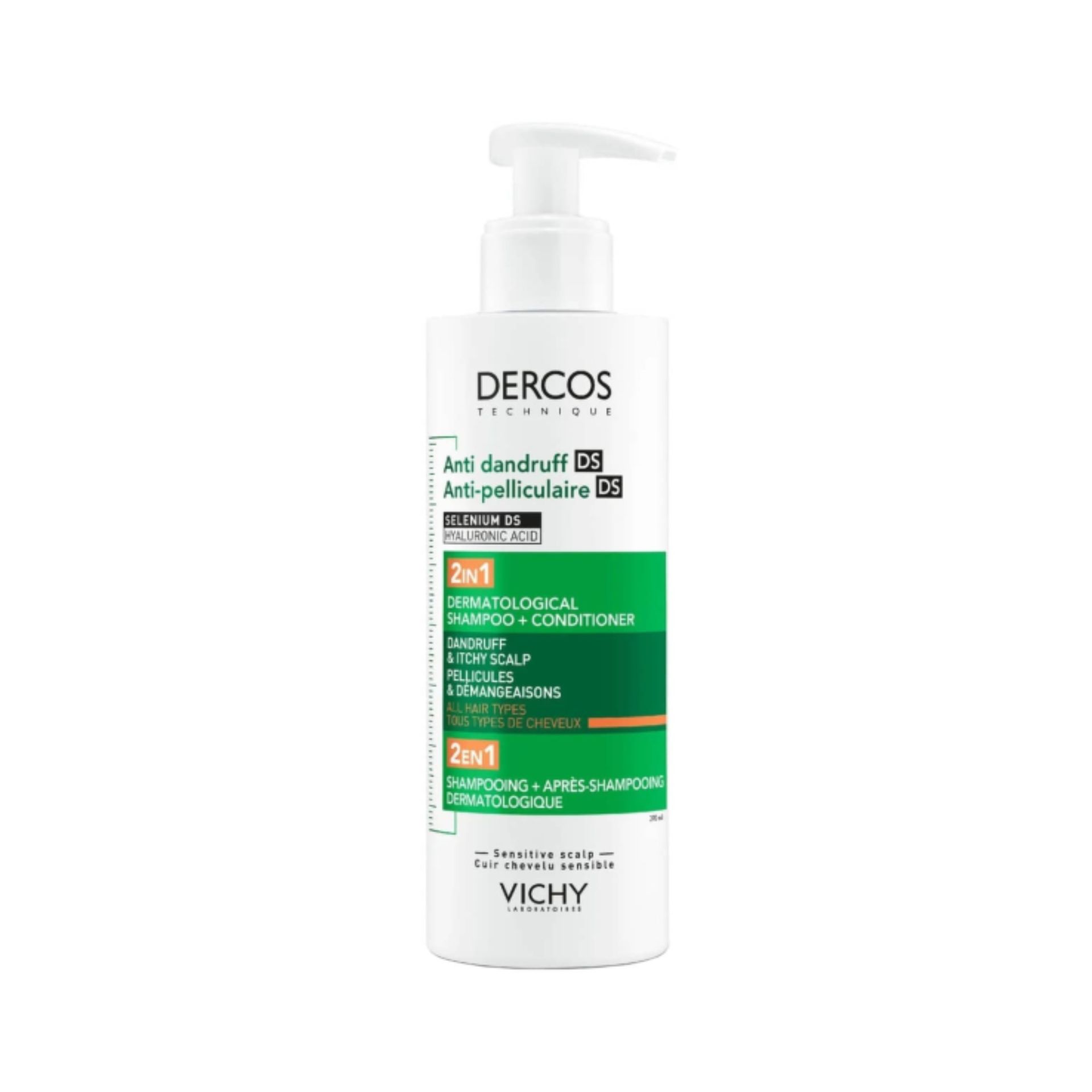 Dercos Shampoo Anticaspa 2 em 1 400ml