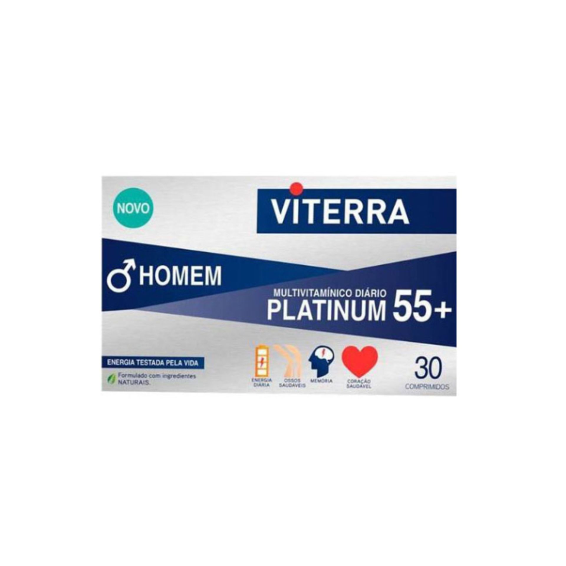 Viterra Platinum 55+ Homem Comprimidos Revestidos 30unid.