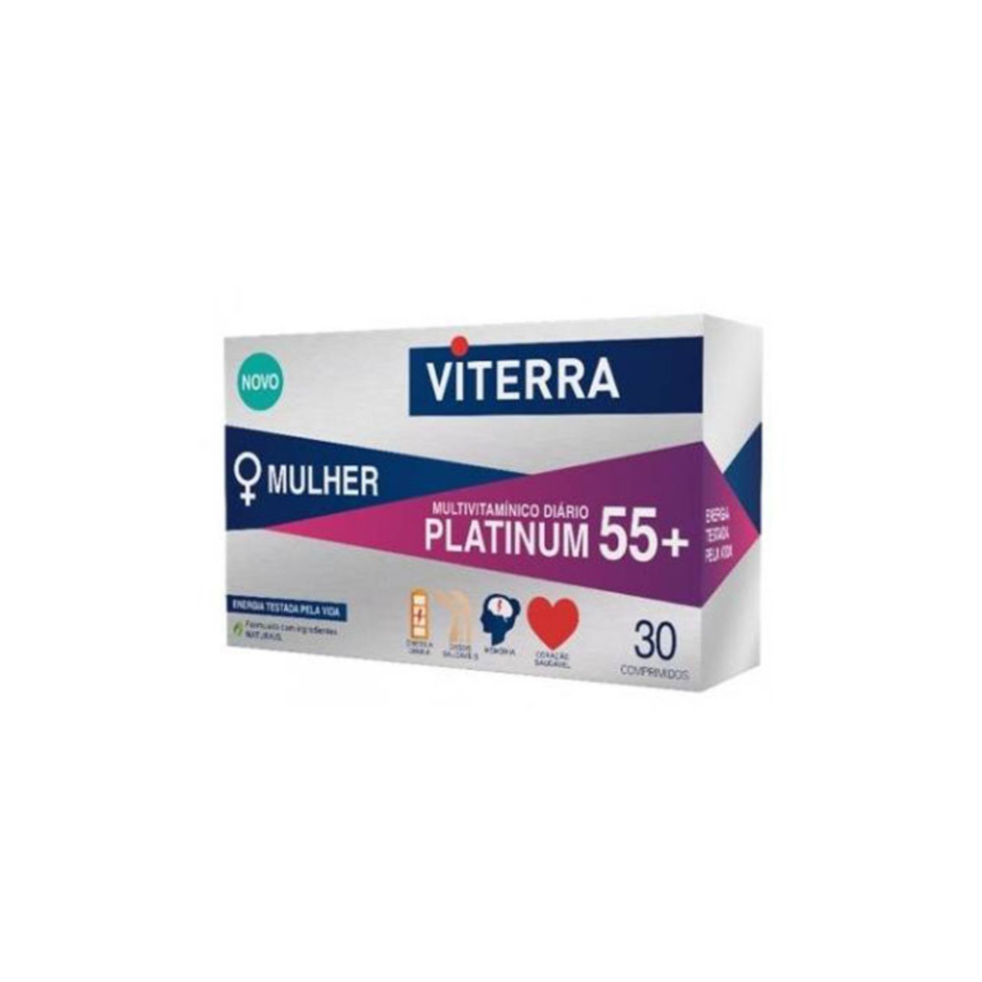 Viterra Platinum 55+ Mulher Comprimidos Revestidos 30unid.