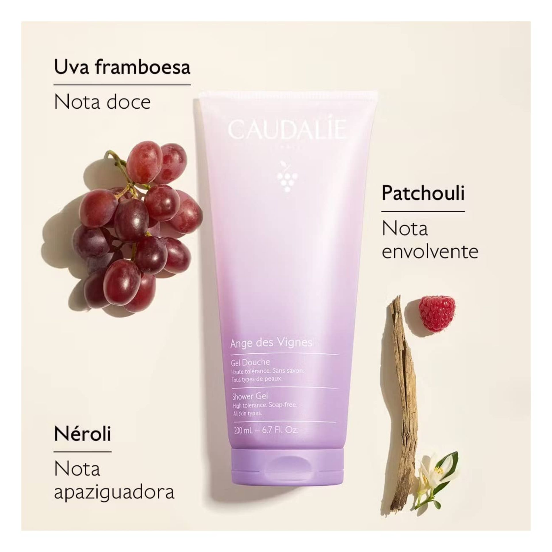 Caudalie Ange des Vignes Gel Duche 200ml