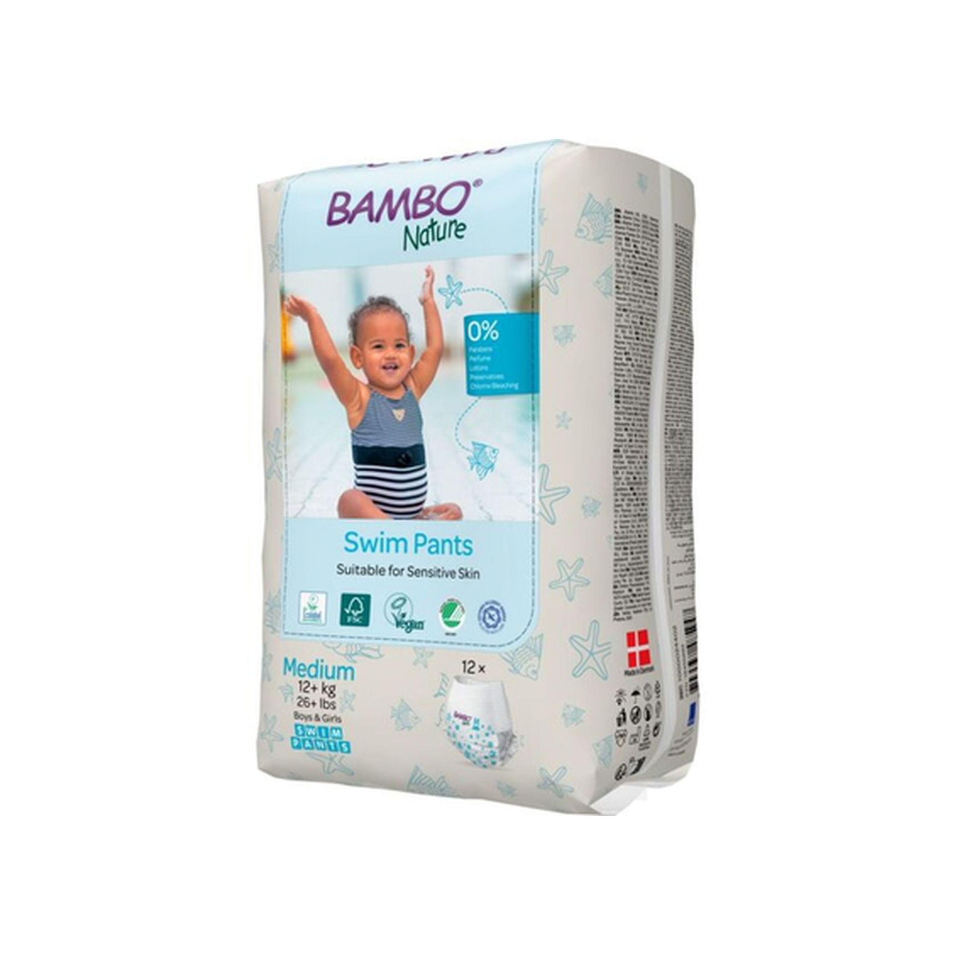 Bambo Nature Swim Sensitive Skin M +12 kg