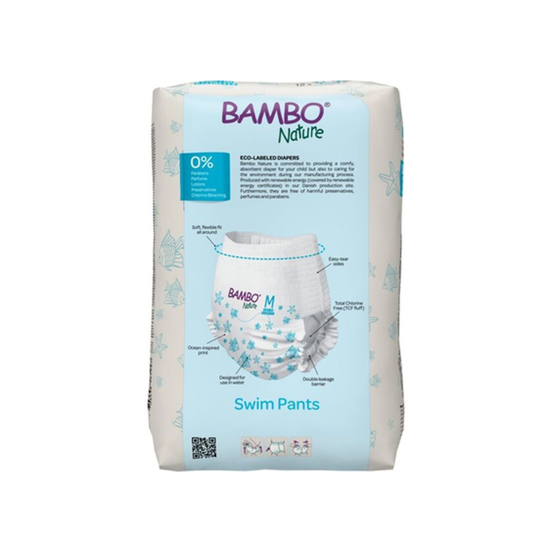 Bambo Nature Swim Sensitive Skin M +12 kg