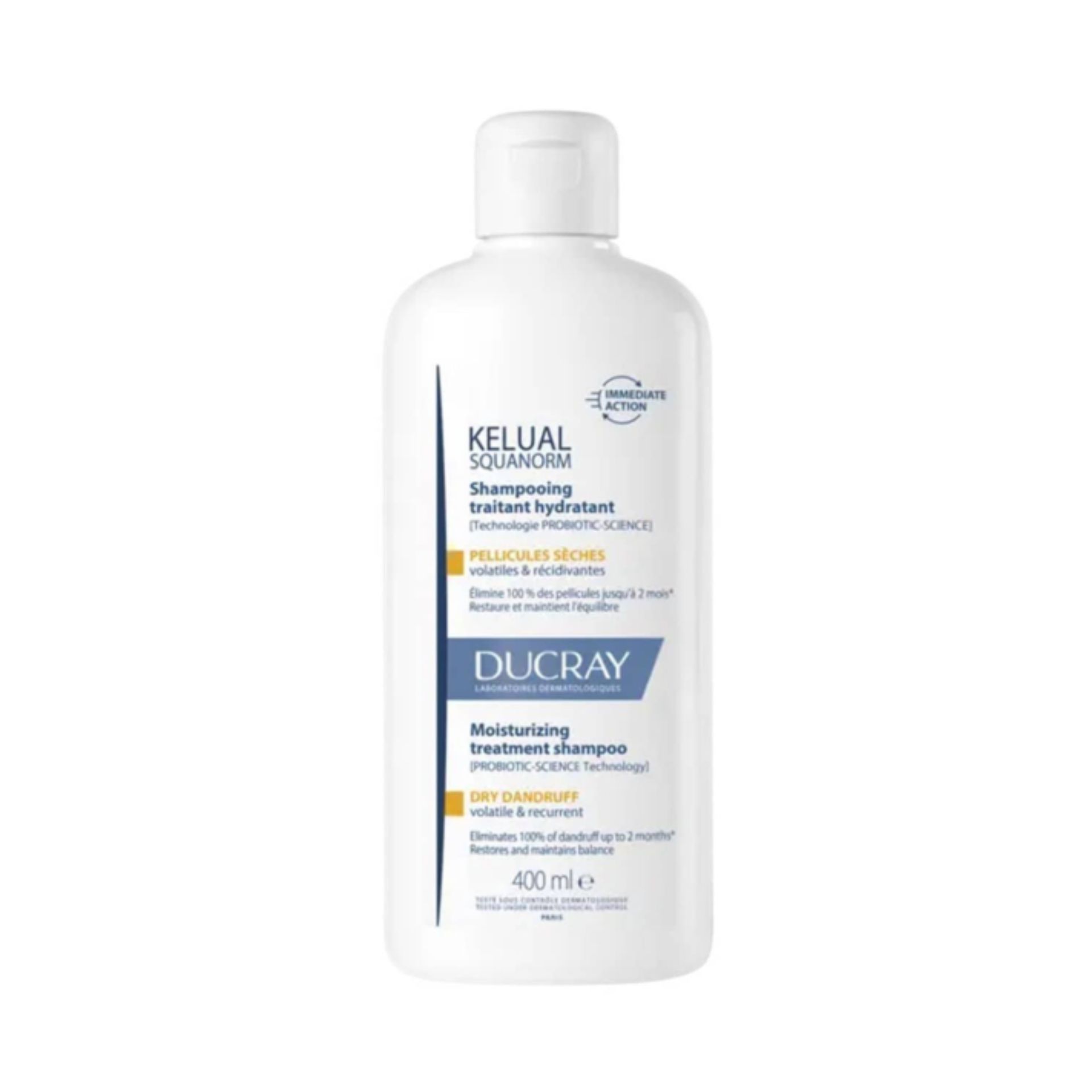 Ducray Kelual-Squanorm Shampoo Caspa Seca 400ml