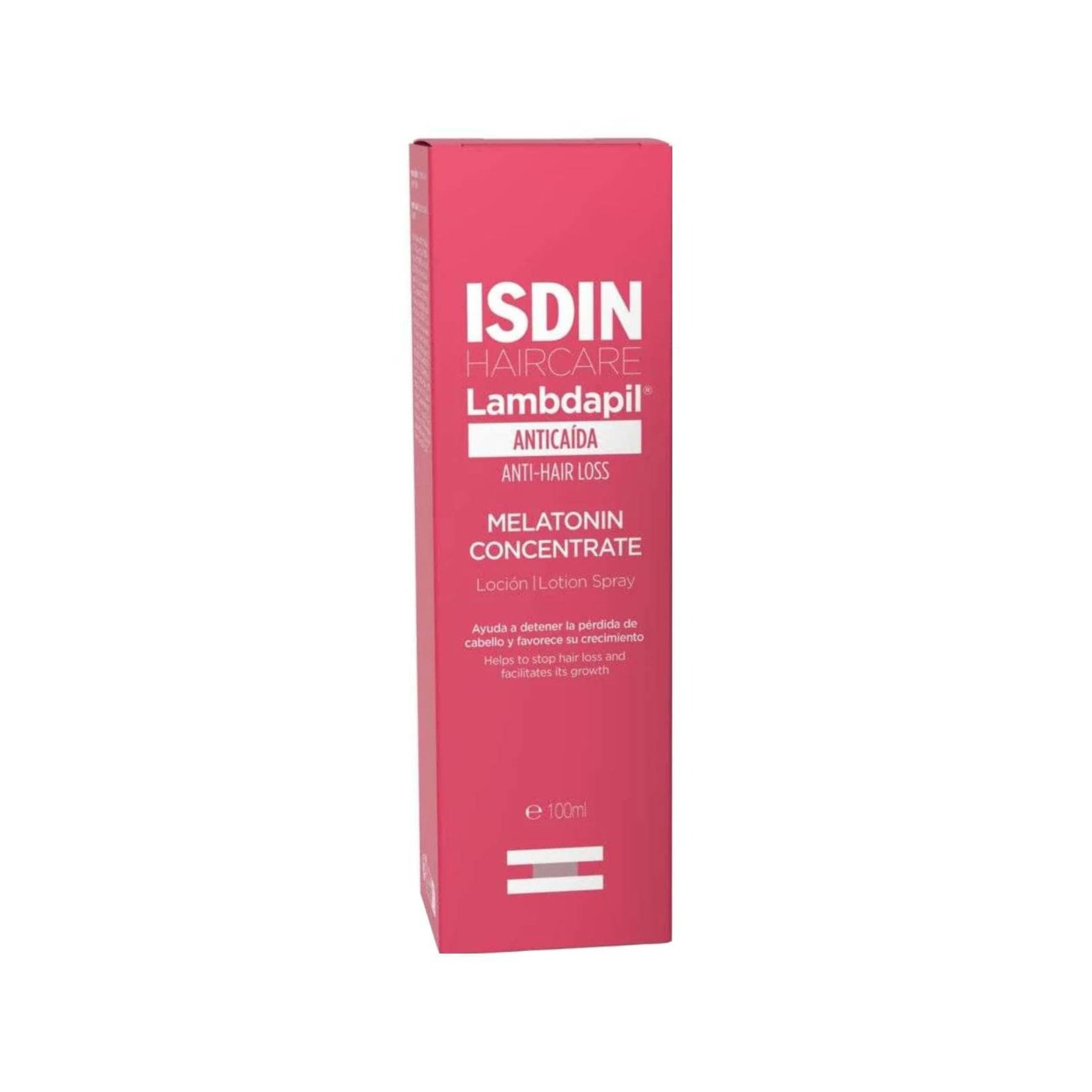 Isdin Lambdapil Malatonin Concentrate Loção em Spray Antiqueda 100ml