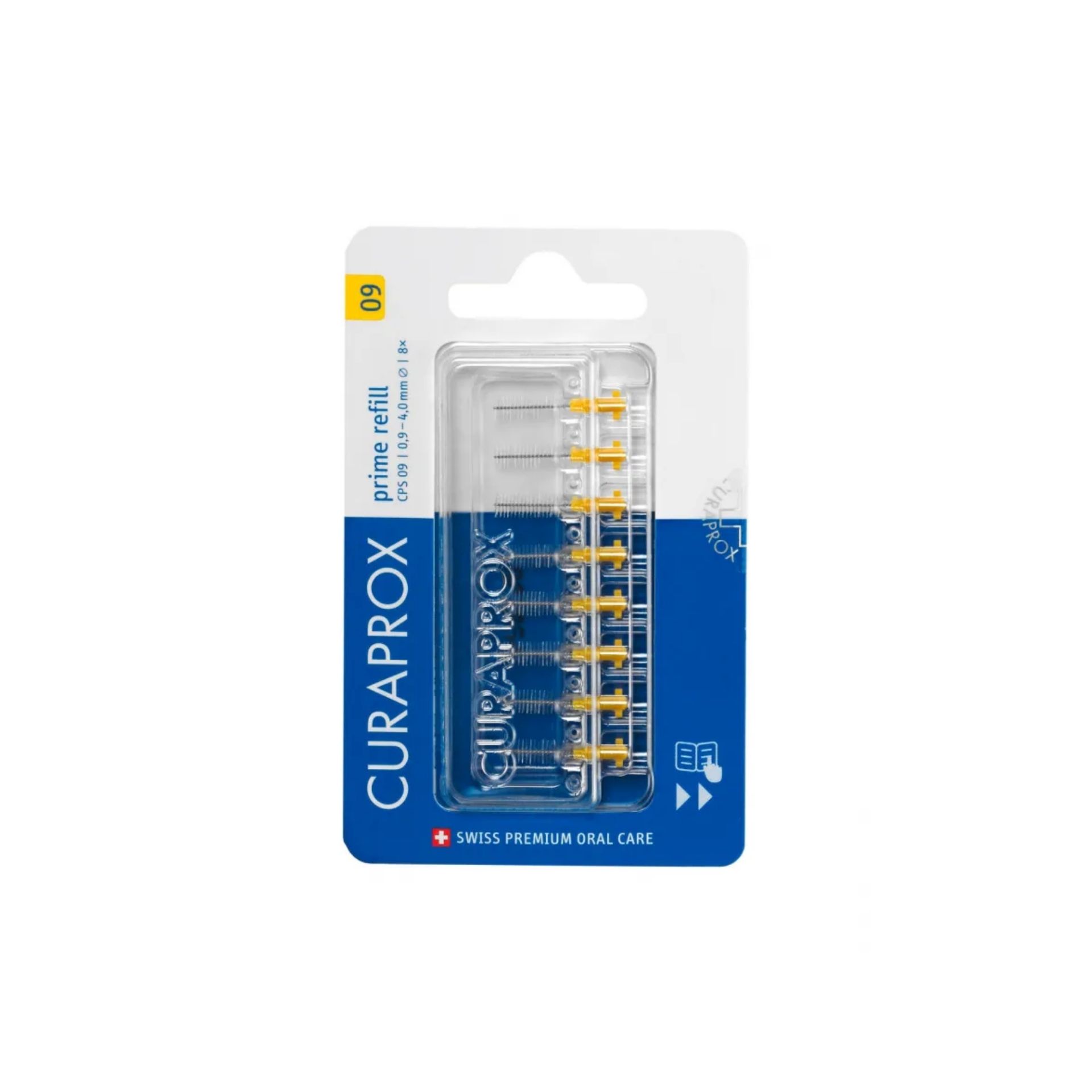 Curaprox CPS Prime 09 Refill Escovilhões Interdentários (Pack x8)