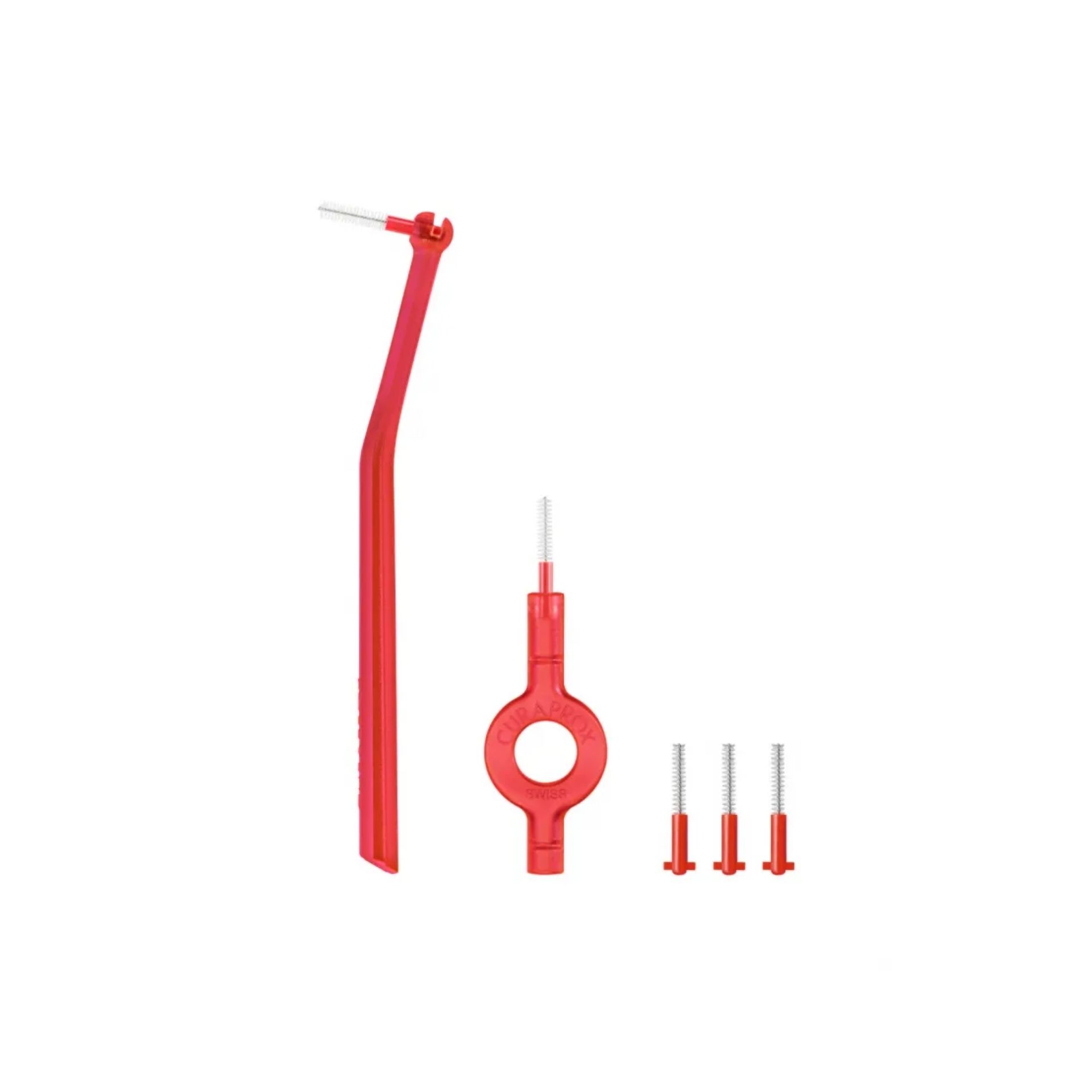 Curaprox CPS Prime 07 Start Set (5 escovilhões) + cabo/suporte