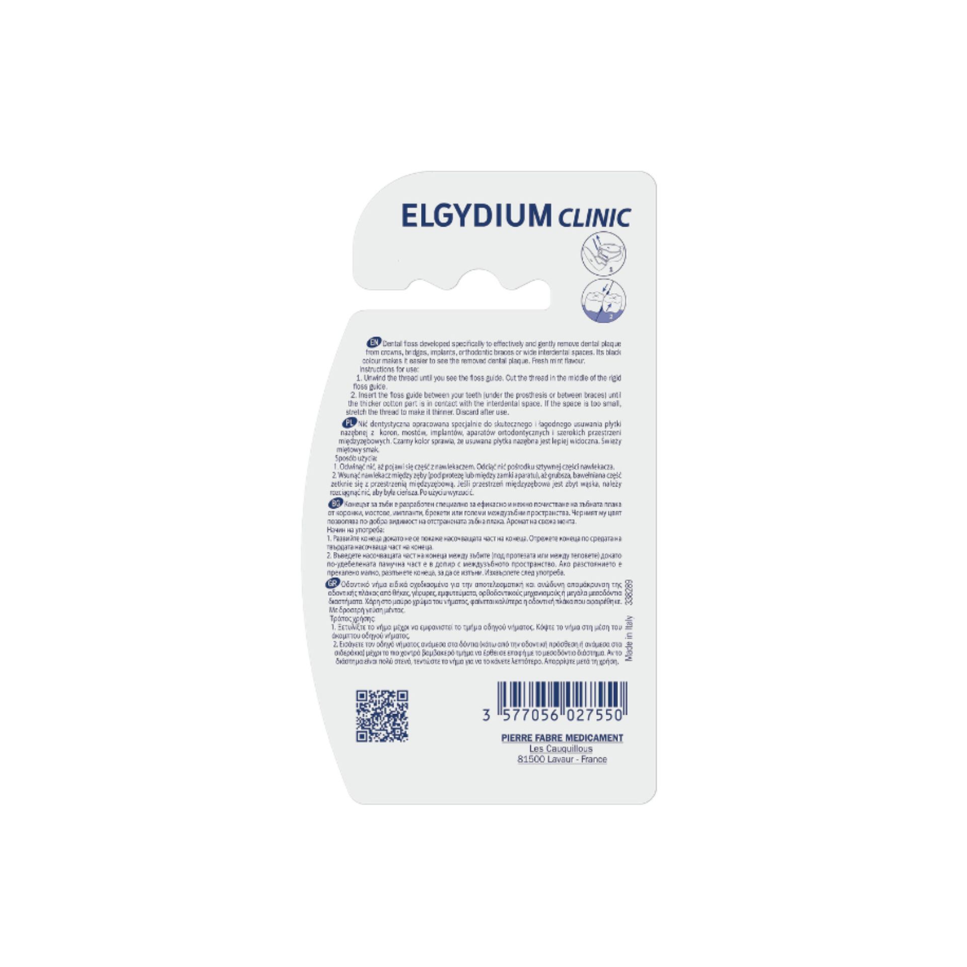 Elgydium Clinic Fio Dentário Crossing Floss