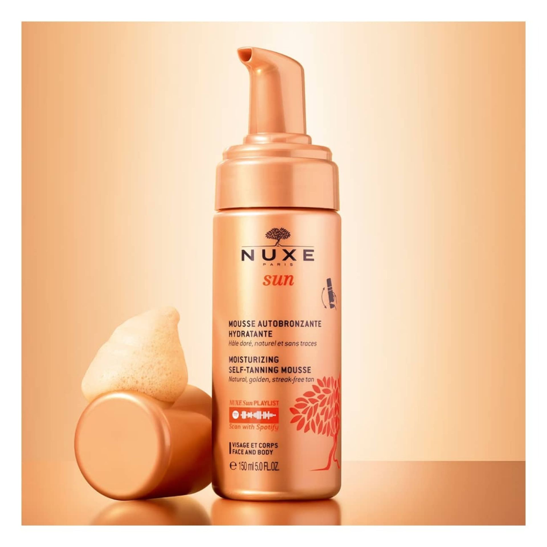 Nuxe Sun Mousse Autobronzeadora Hidratante 150ml
