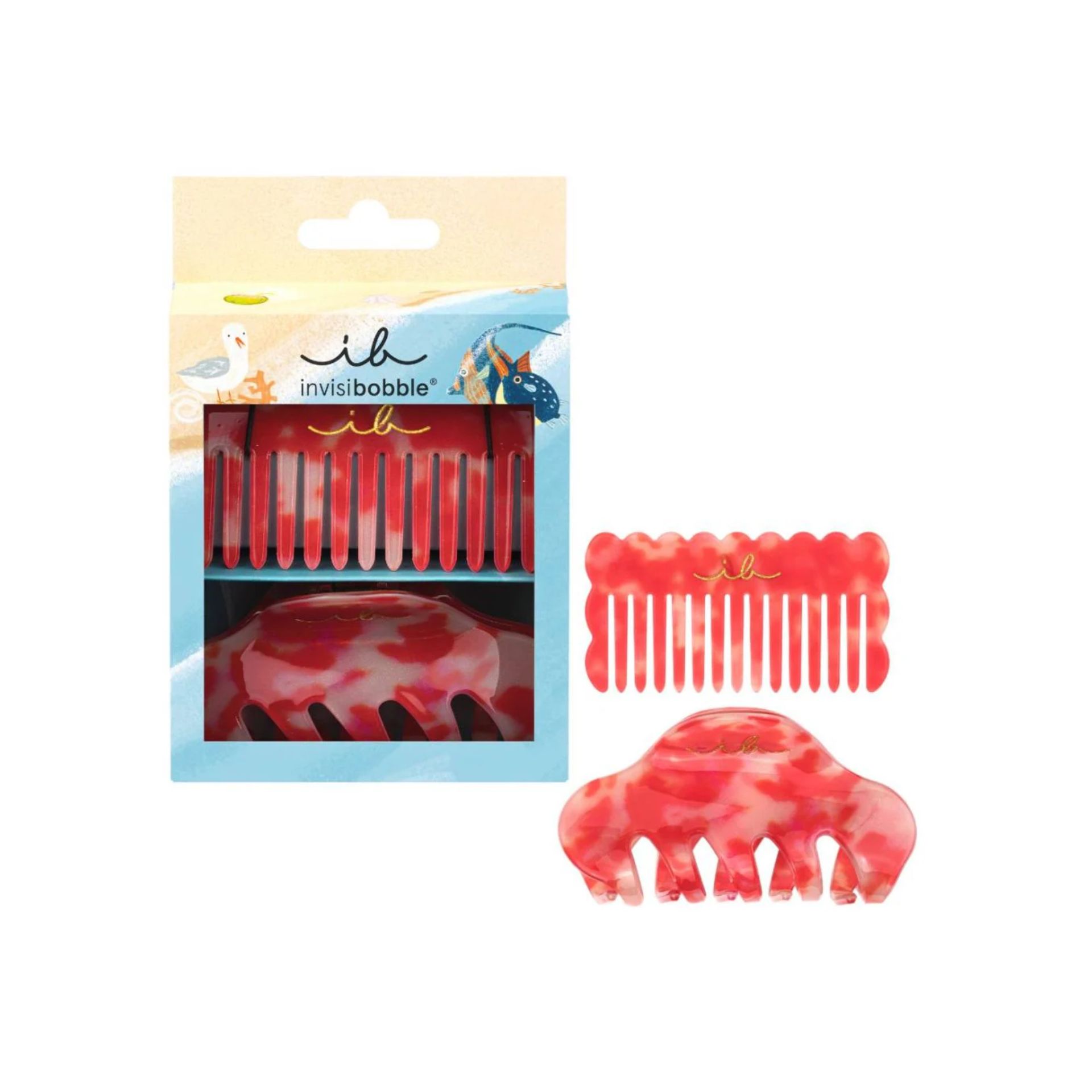 Invisibobble Au Soleil Set Conjunto para Aspeto Perfeito de Cabelo 2 Unidades