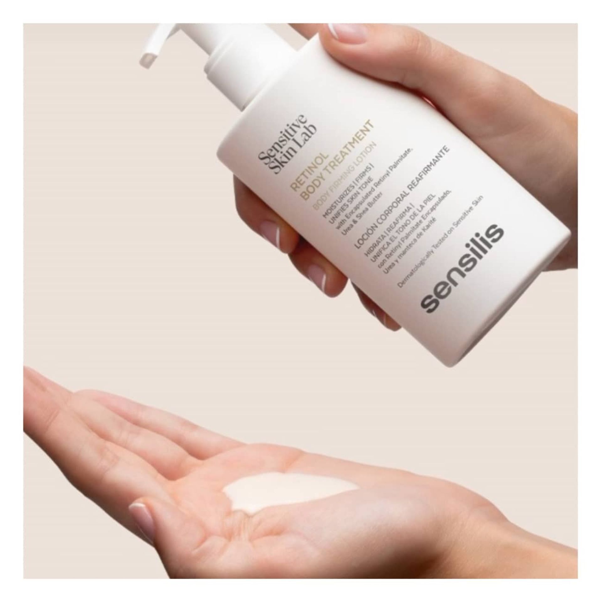 Sensilis Retinol Body Treatment Loção Corporal Refirmante 200ml