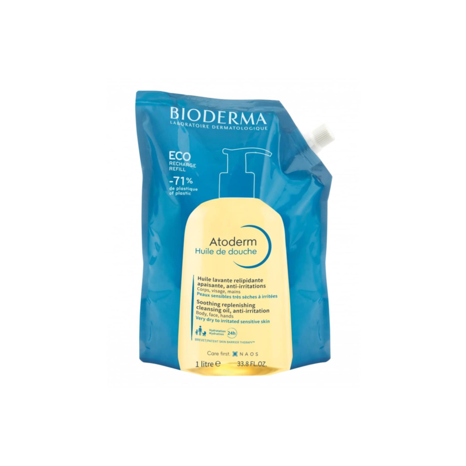 Bioderma Atoderm Óleo de Duche Ecorefill 1L