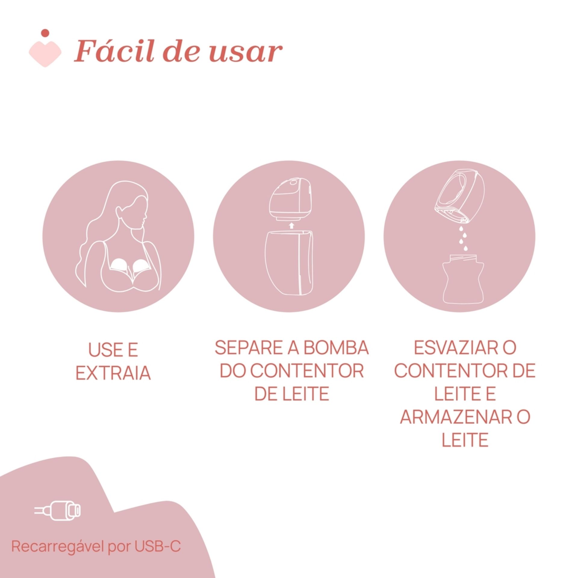 Chicco Bomba Tira Leite Dupla Portátil