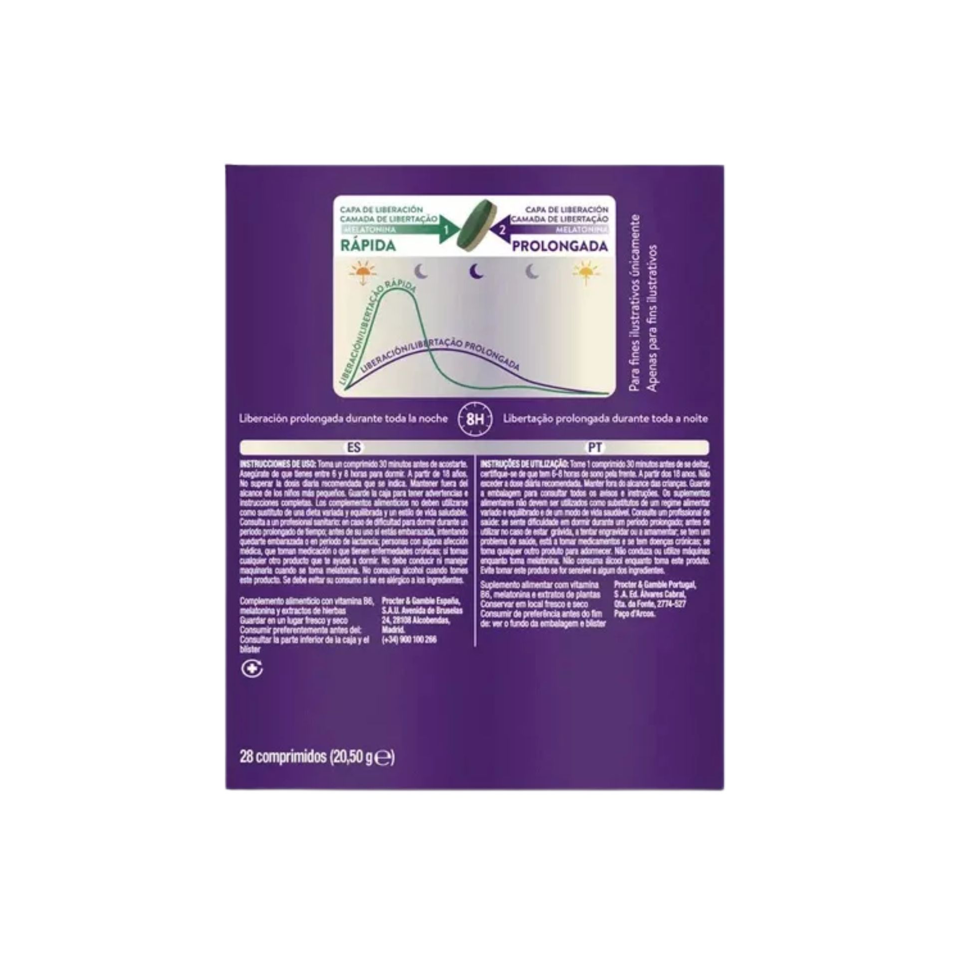 ZzzQuil Sono Ação Prolongada x28 Comprimidos