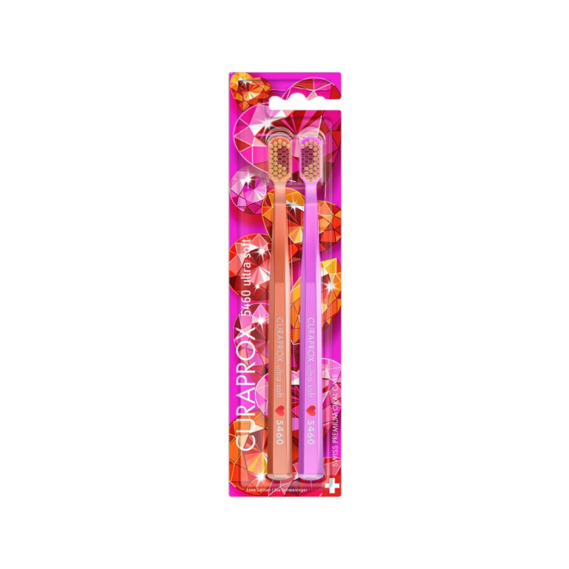 Curaprox CS 5460 Escova Dentária Love Edition 2026 Pack Duplo