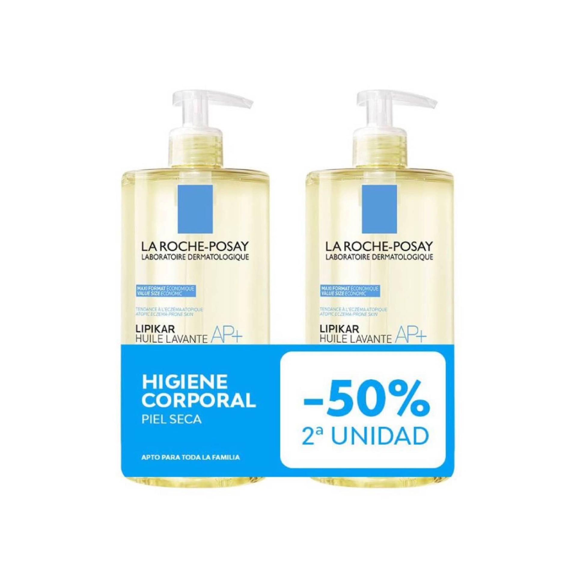 La Roche Posay Lipikar Óleo Lavante Pack Promocional 2x1L