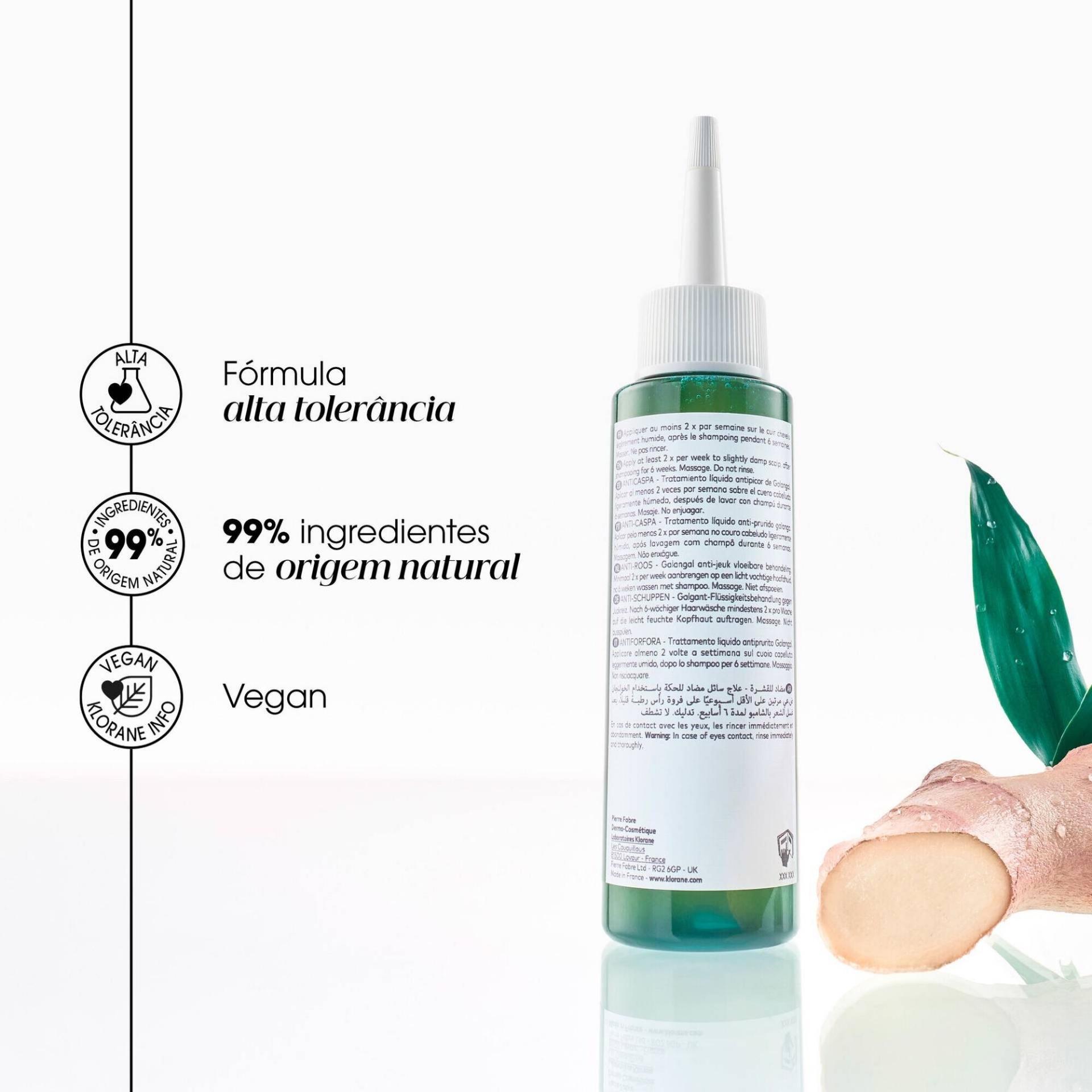 Klorane Loção Capilar Caspa Galanga 100 ml