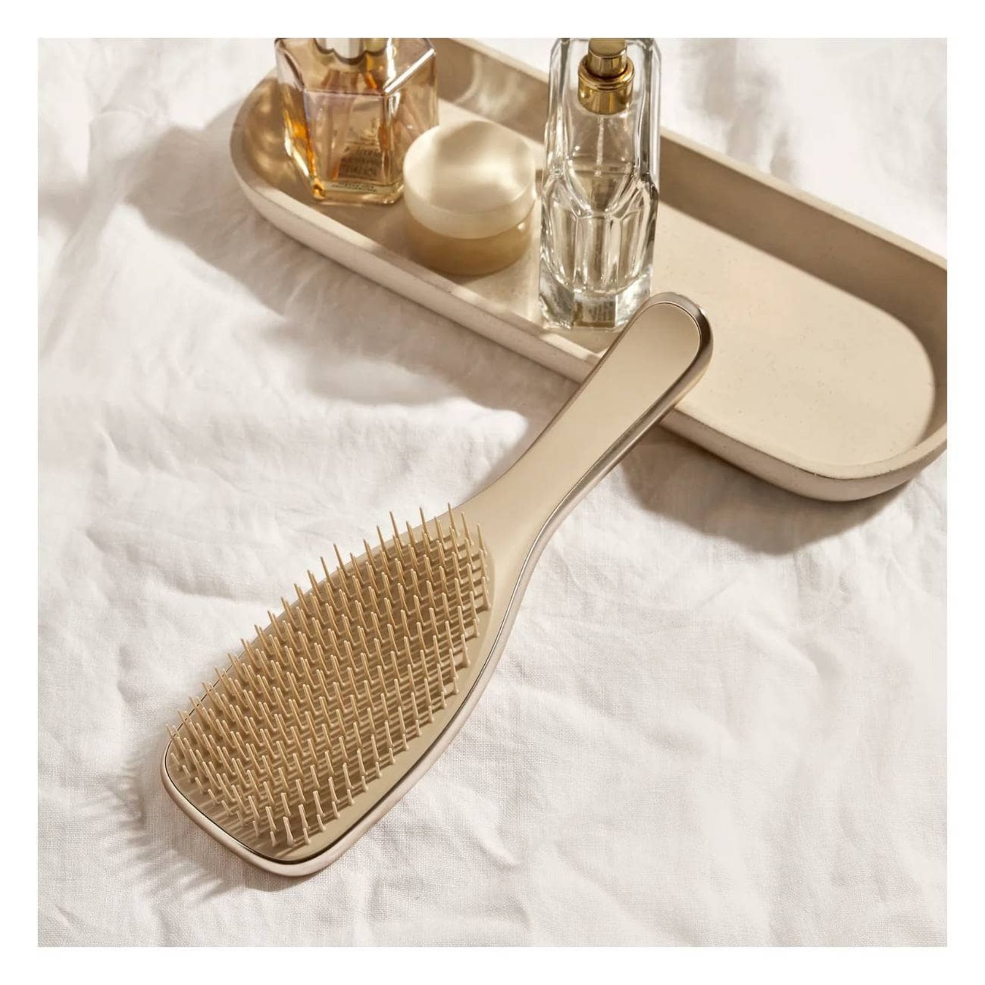 Tangle Teezer Wet Detangler Chrome Edition Champaign Gold Escova 1unid.