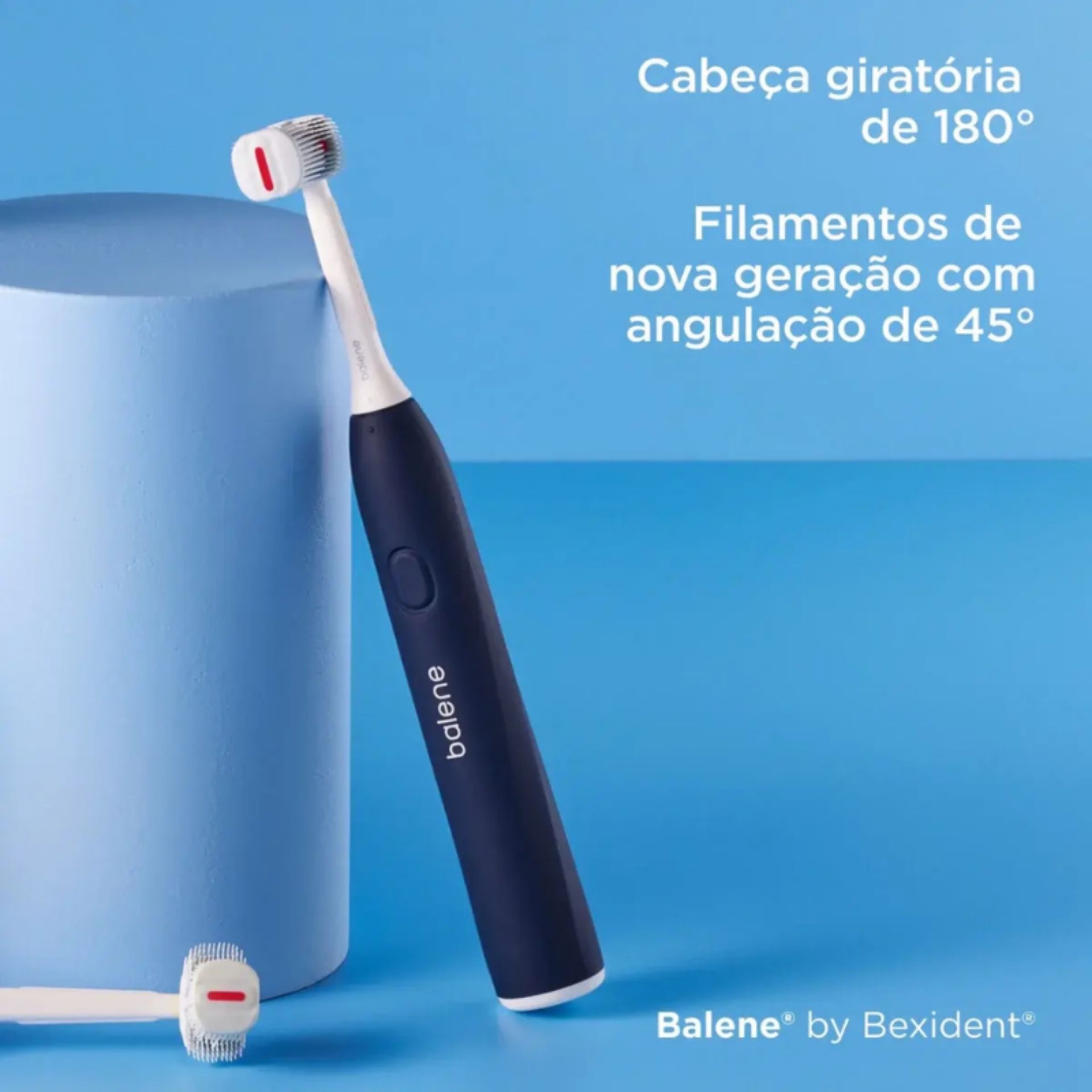 Balene by Bexident Duotech Sonic Escova de Dentes Elétrica — Azul
