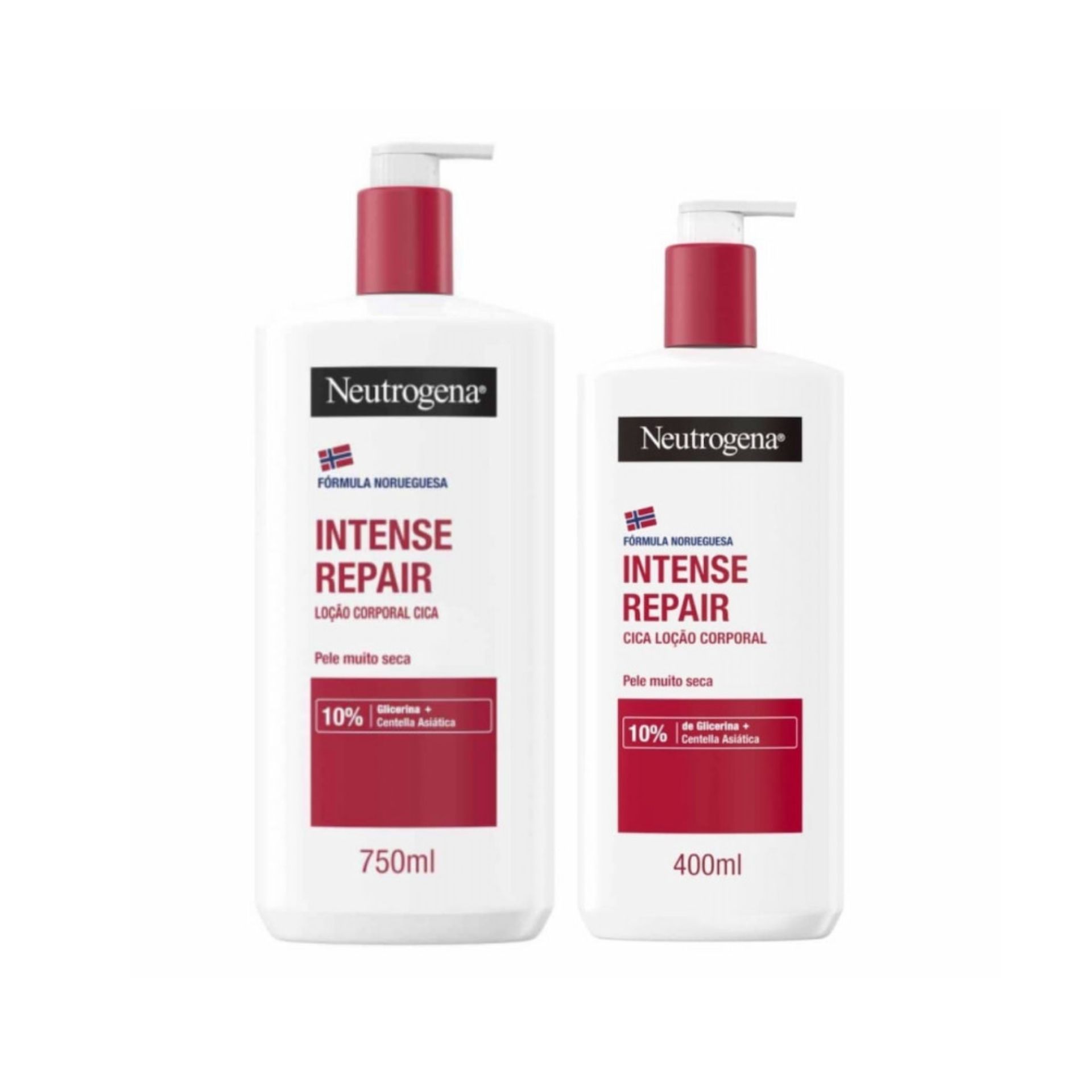Neutrogena Loção Corporal Reparação Intensa 750 ml + 400 ml (Pack Promoção –25 %)