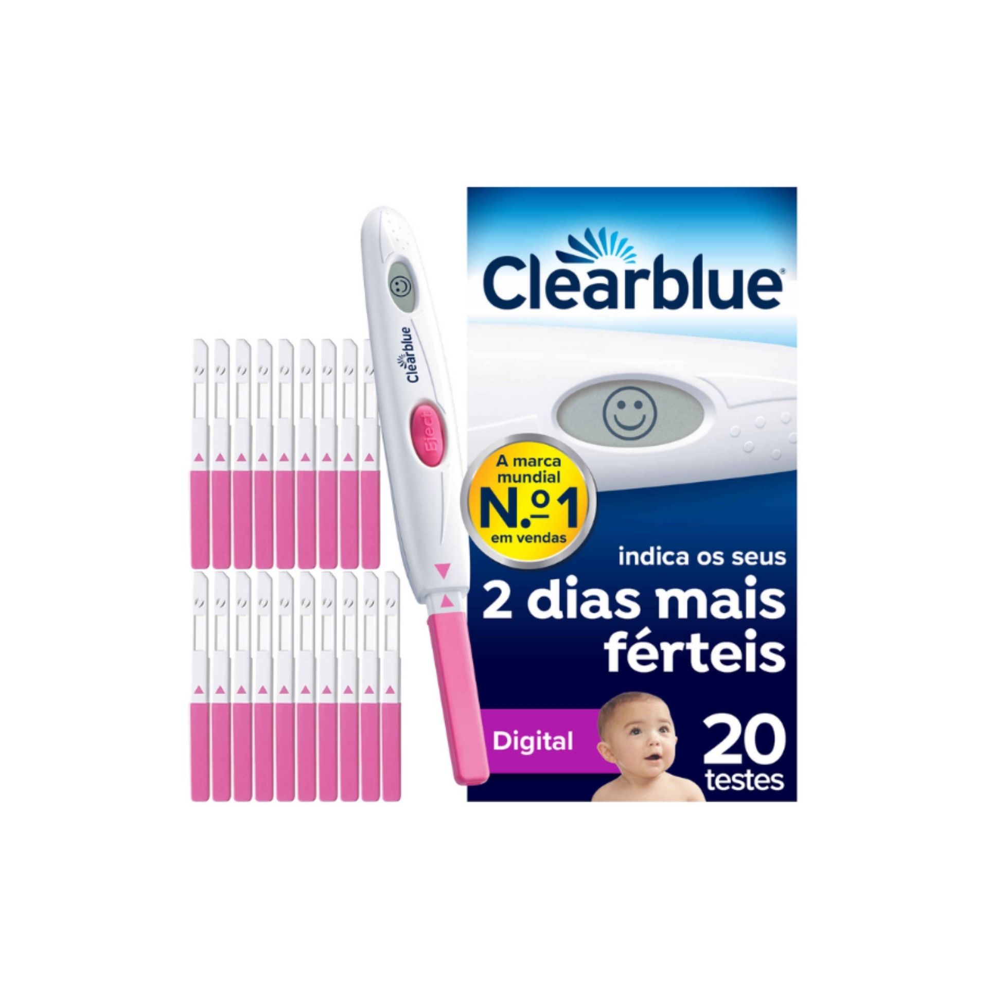 Clearblue Digital Teste de Ovulação X20