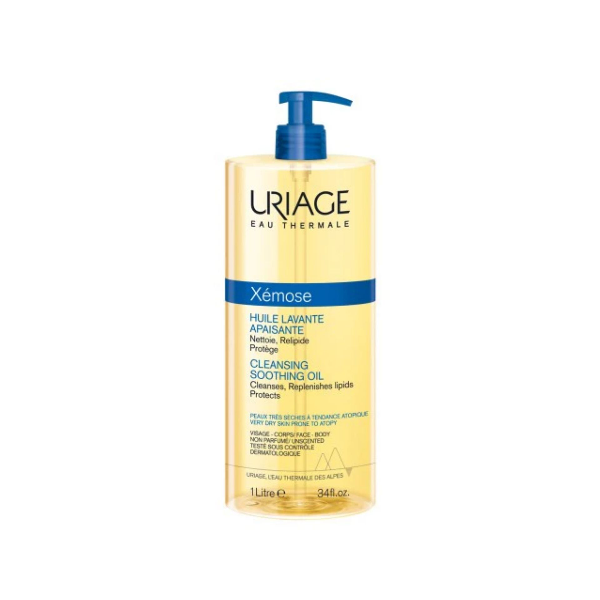 Uriage Xémose Cérat B5 Óleo Lavante Apaziguante 1 L