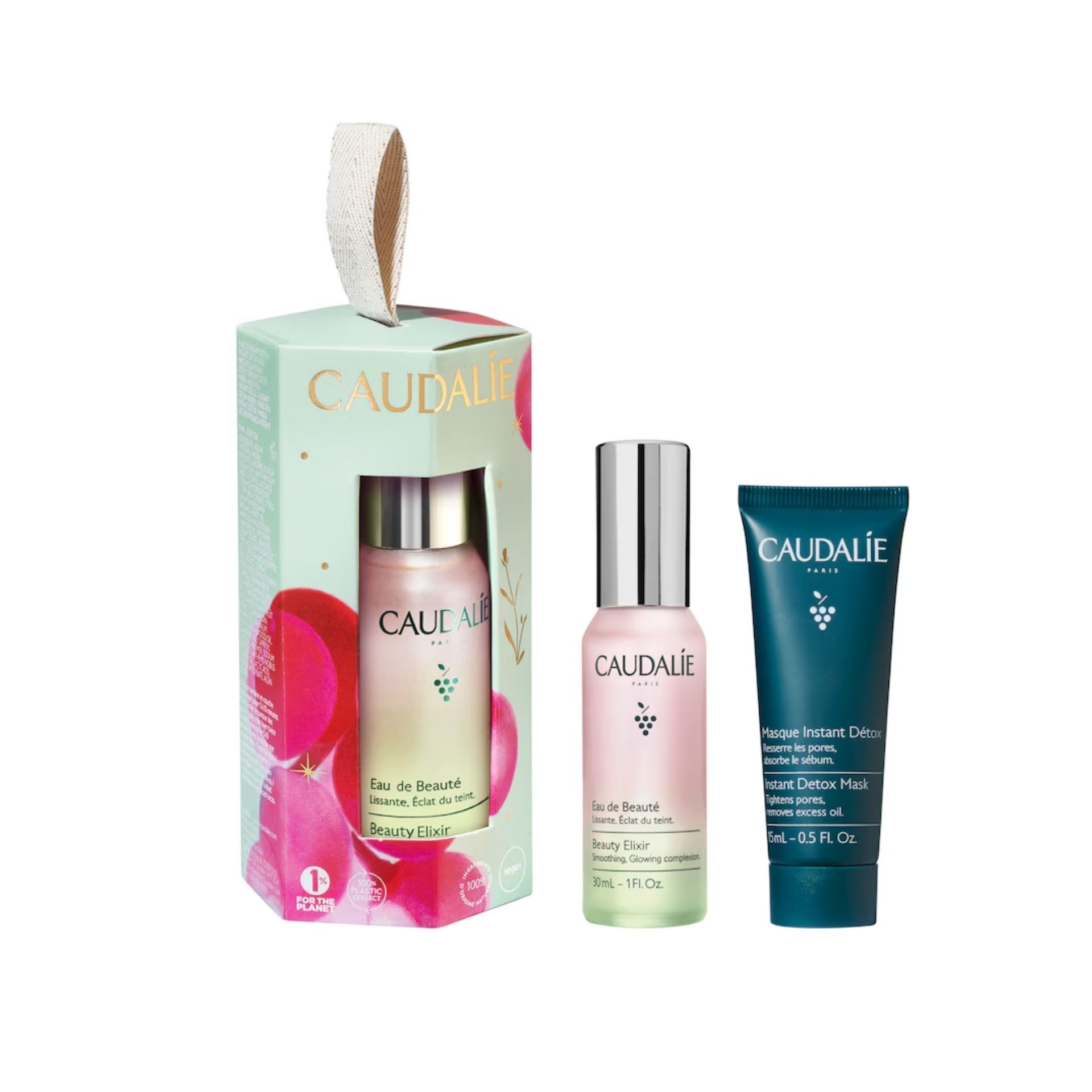 Caudalie Beauty Elixir 30 ml + Máscara Instant Detox 15 ml