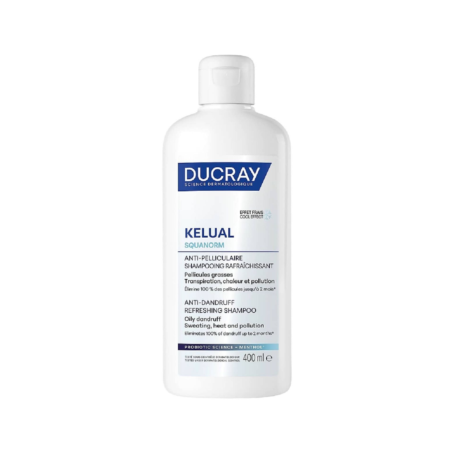 Ducray Kelual Squanorm Shampoo Refresh 400 ml